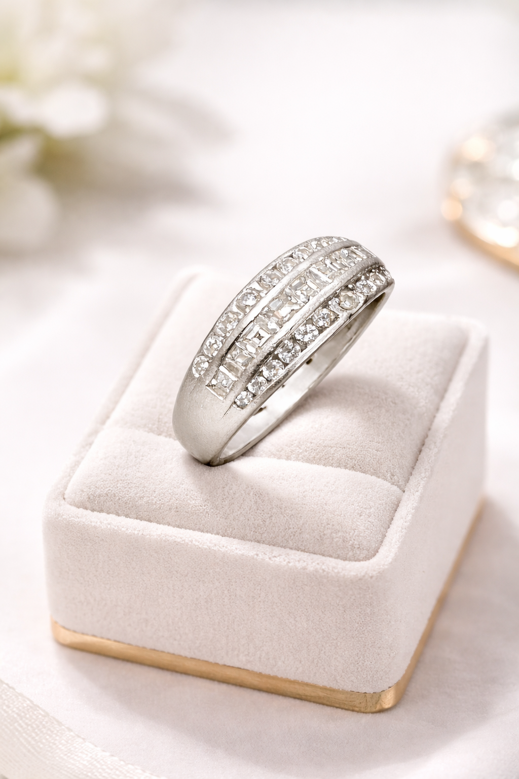 プラチナ メレダイヤリング お買取りさせていただきました！