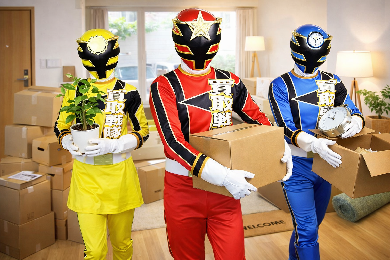 引っ越し！模様替え！新生活！