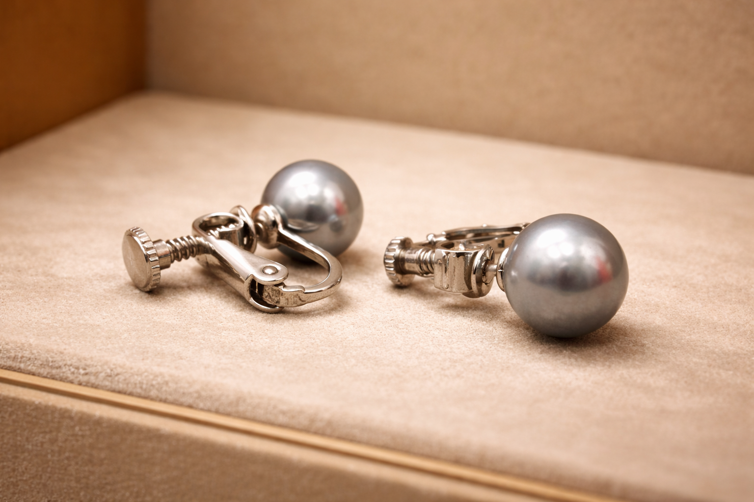 真珠のシルバーイヤリング お買取りさせていただきました！