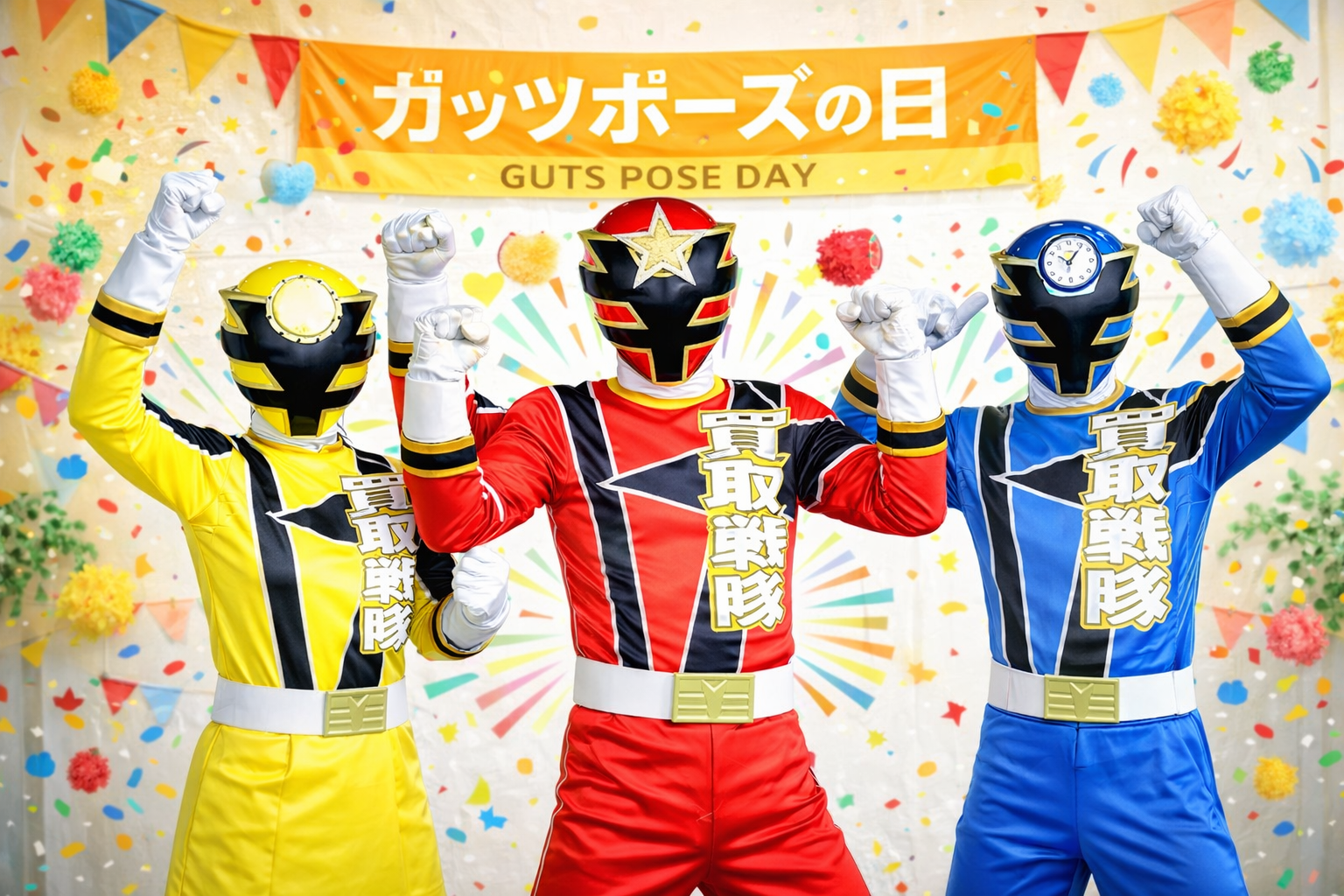 ガッツポーズの日！