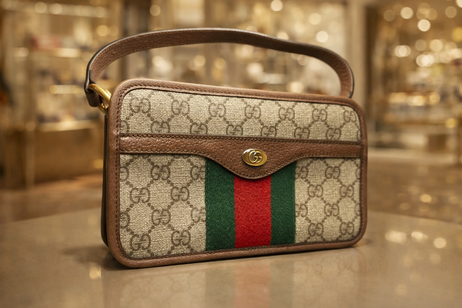 GUCCI ショルダーバッグ お買取りさせていただきました！