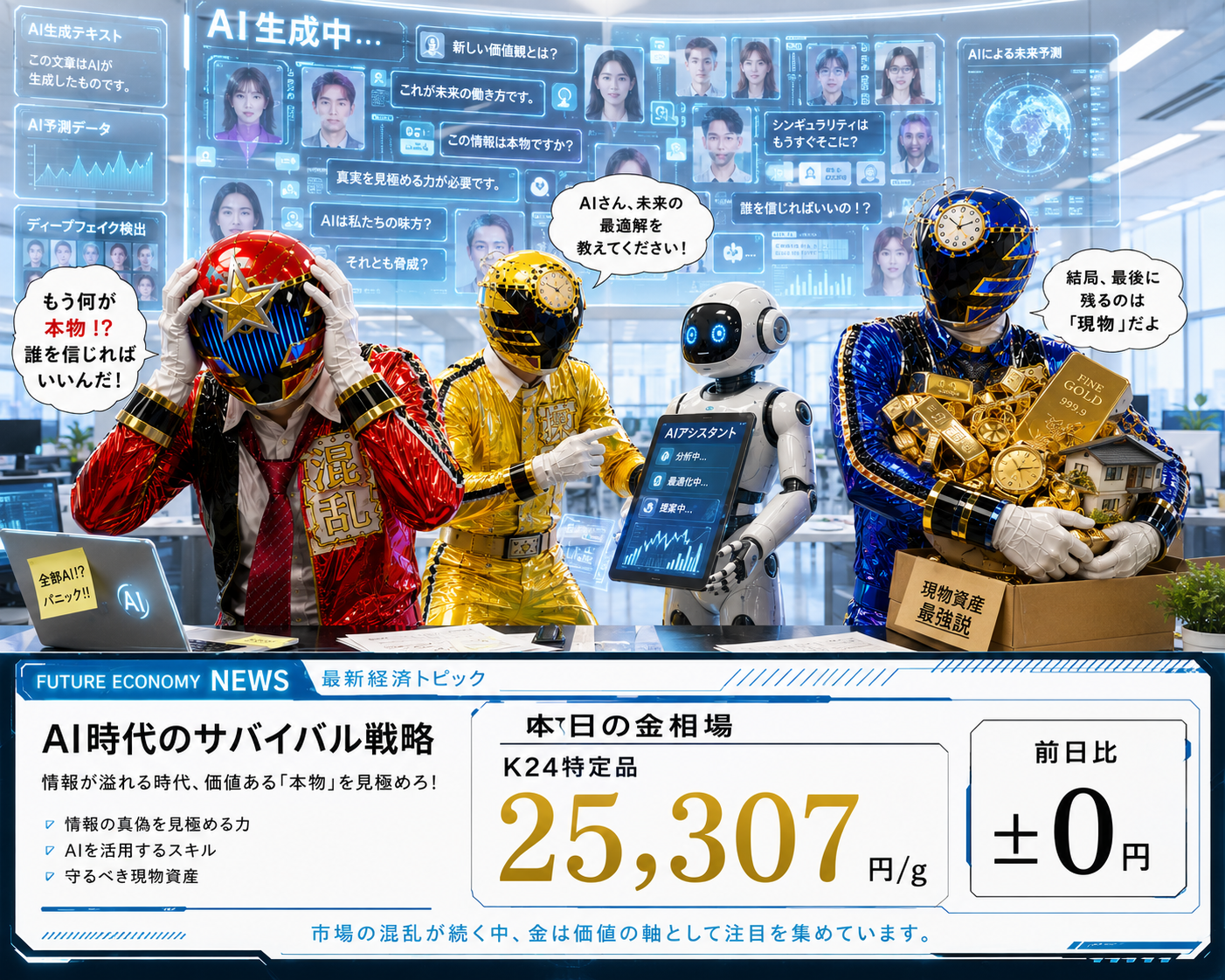 【AI時代だからこそ】“現物の価値”が強くなる説