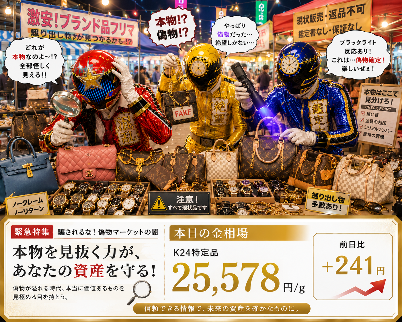 【そのブランド、本当に本物？】最近ちょっと増えてる話