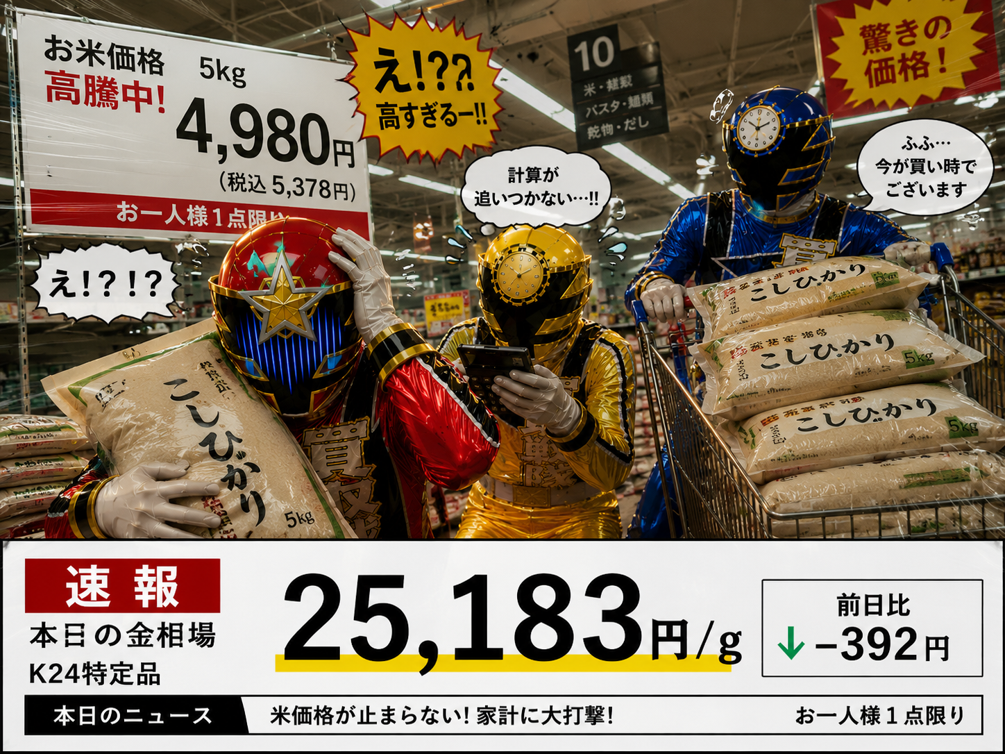 【スーパーで二度見した】最近じわじわ来る物価高の話