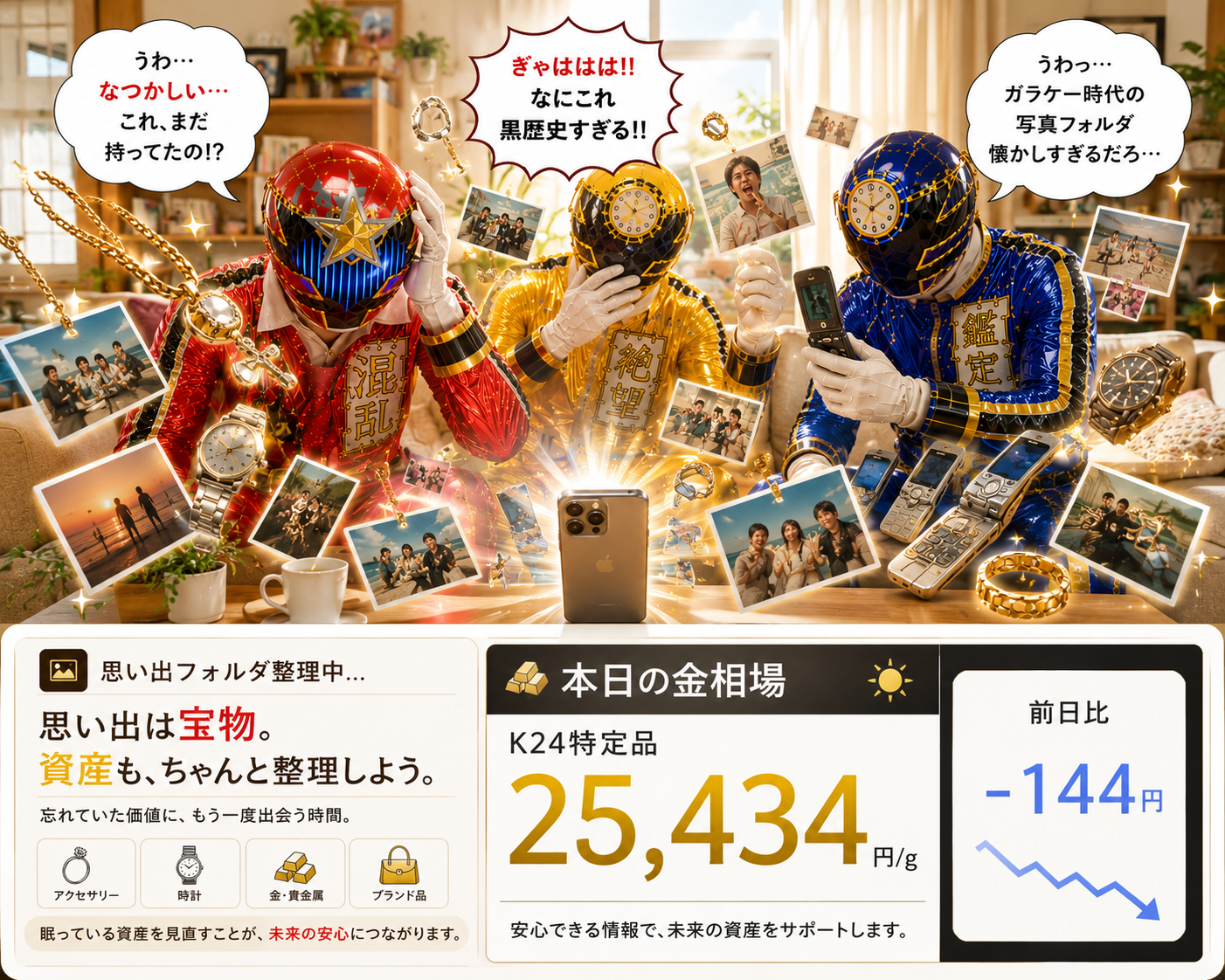 【その頃のアクセサリー、残ってません？】写真フォルダ整理あるある