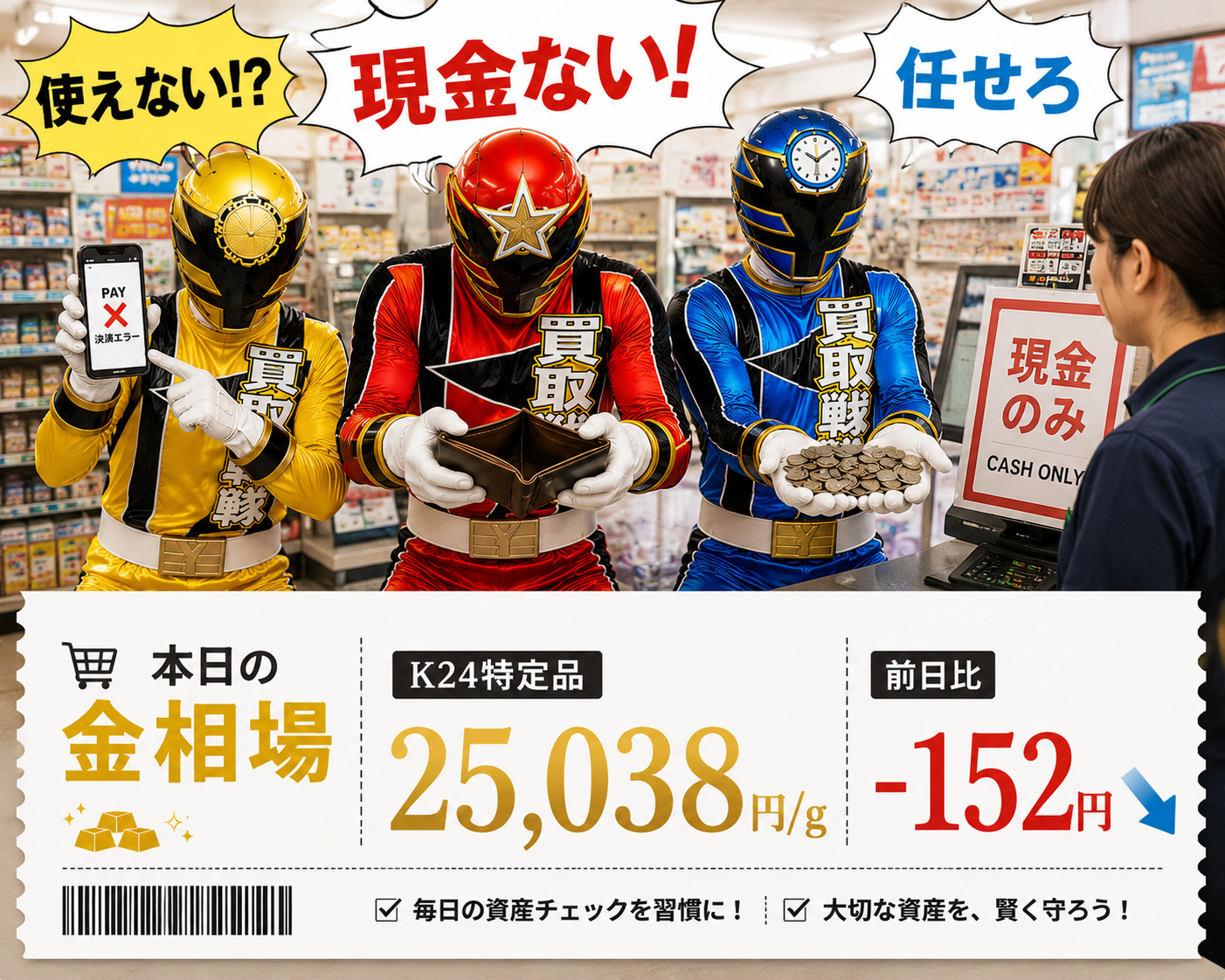 【財布を開いたら現金が500円】最近ちょっと増えてませんか？