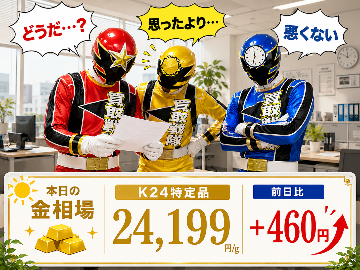 【ニュースと金相場】～実は少し気になっています～