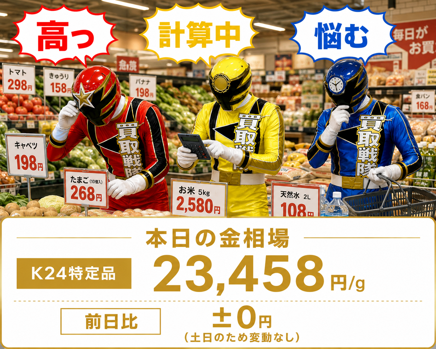 【値段を見るクセ】～気付くと見てしまう～